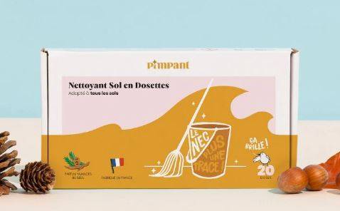 Nettoyant sol en dosettes x20